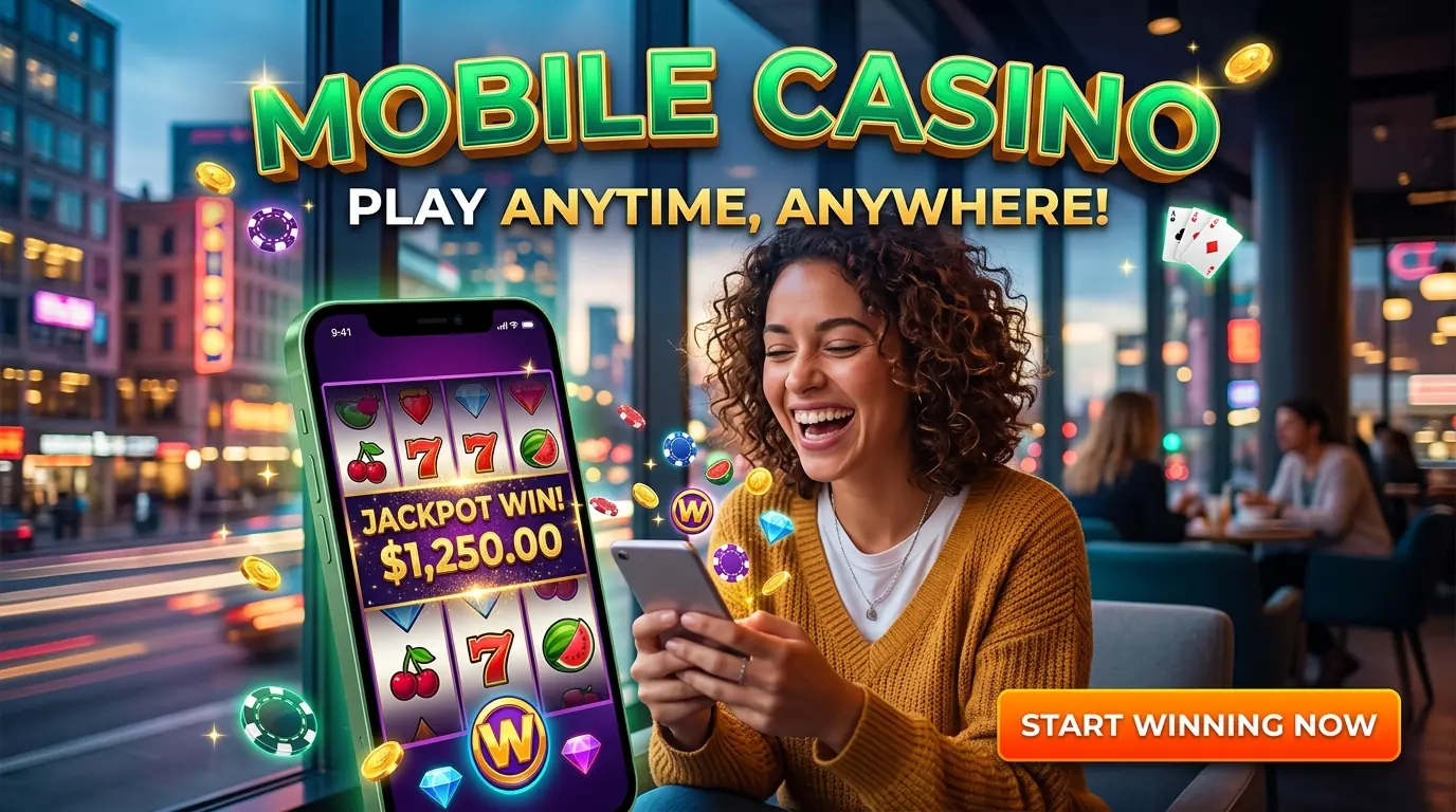 Mystake casino på mobilen